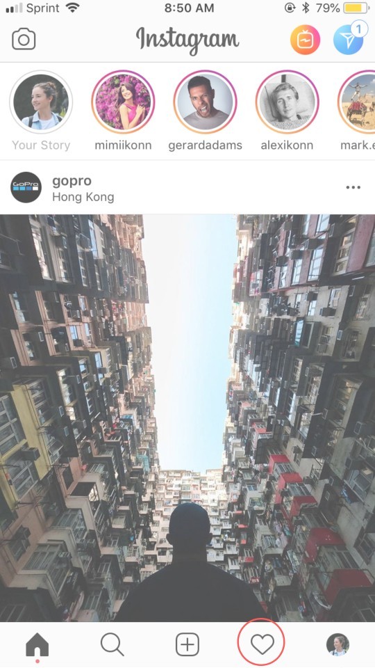 Persons checking Instagram likes in urban design setting at 8:50 AM, featuring fashionably dressed individuals, text mentioning various usernames, with a world map in the background.